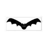 Bat 6 silhouet kunststempel rubberstempel (Afrduk)