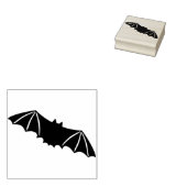 Bat 7 kunstzegel voor silhouet rubberstempel (Gestempeld)