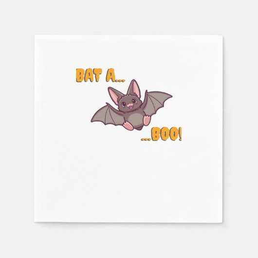 Bat A Boo Schattigee Bat Servet (Voorkant)