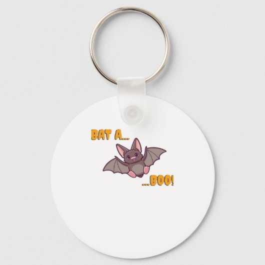 Bat A Boo Schattigee Bat Sleutelhanger (Voorkant)