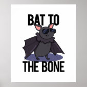 Bat aan de bottenschunnij poster (Voorkant)