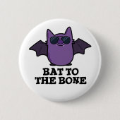 Bat aan de bottenschunnij ronde button 5,7 cm (Voorkant)