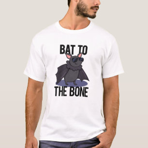 Bat aan de bottenschunnij t-shirt