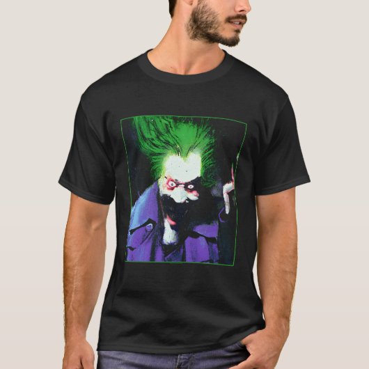Bat Arkham Asylum Joker T-shirt (Voorkant)