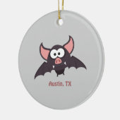 Bat - Austin, Texas Keramisch Ornament (Links)