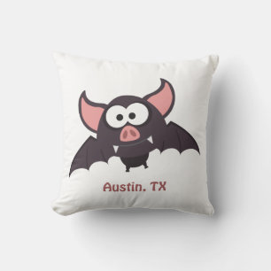 Bat - Austin, Texas Kussen