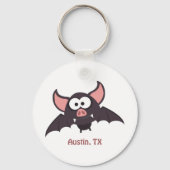 Bat - Austin, Texas Sleutelhanger (Voorkant)