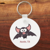 Bat - Austin, Texas Sleutelhanger (Voorkant)