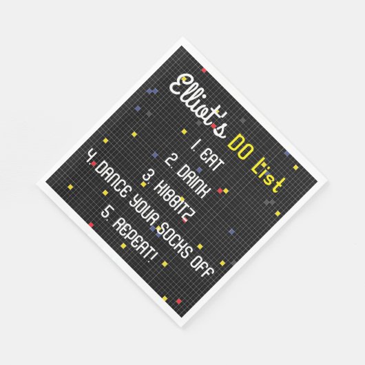 Bat Bar Mitzvah Game On Servet (Hoek)