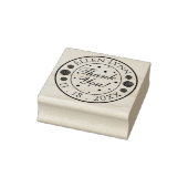 Bat Bar Mitzvah Logo Confetti Inkt Rubber Stempel (Stempel)