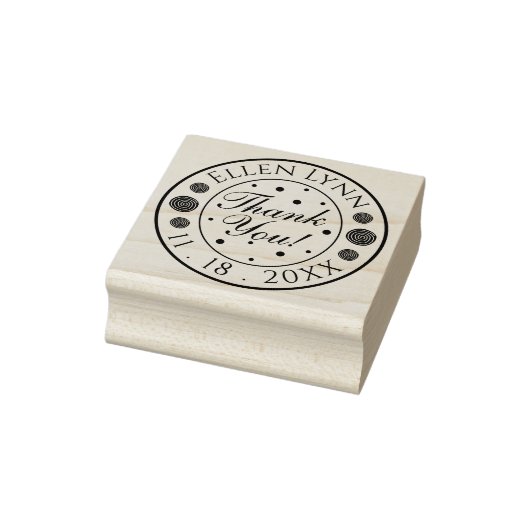 Bat Bar Mitzvah Logo Confetti Inkt Rubber Stempel (Stempel)