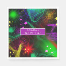 Bat/Bar Mitzvah Neonverfspatten