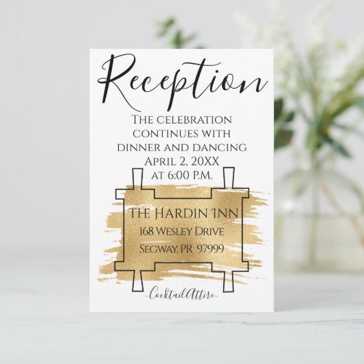 Bat Bar Mitzvah uit deze World Reception Kaart (Staand voorkant)