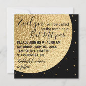 Bat Bar Mitzvah uit dit World 2 Square Invite (Voorkant)