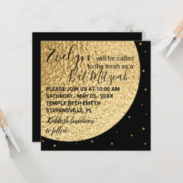 Bat Bar Mitzvah uit dit World 2 Square Invite