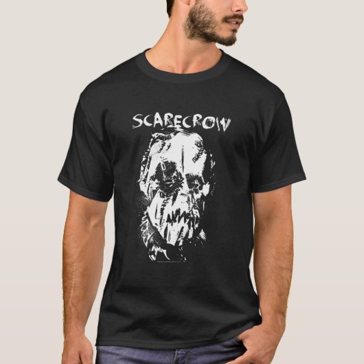 Bat Begins Scarecrow Face T-shirt (Voorkant)