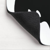Bat Black Het museum Zazzle geschenken Muismat (Hoek)