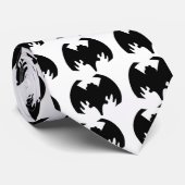 Bat Black Het museum Zazzle geschenken Stropdas (Opgerold)