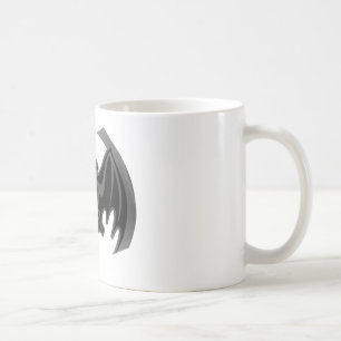 Bat Black In het MUSEUM Zazzle Gifts Koffiemok