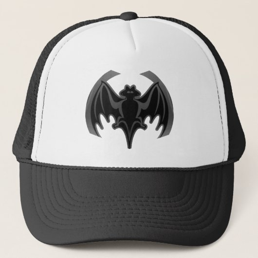Bat Black In het MUSEUM Zazzle Gifts Trucker Pet (Voorkant)