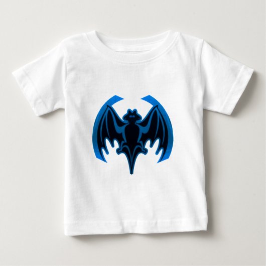 Bat Blauw Het MUSEUM Zazzle Gifts (Voorkant)