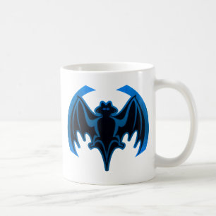 Bat Blauw Het MUSEUM Zazzle Gifts Koffiemok