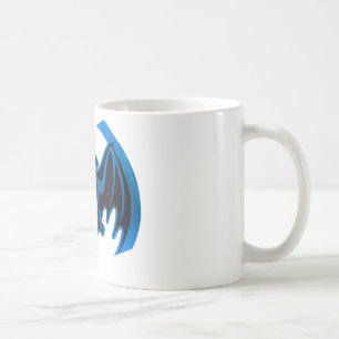 Bat Blauw Het MUSEUM Zazzle Gifts Koffiemok