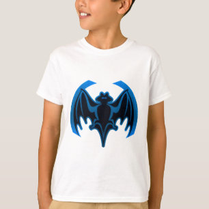 Bat Blauw Het MUSEUM Zazzle Gifts T-shirt