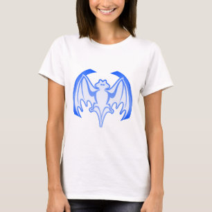 Bat Blue In het MUSEUM Zazzle Gifts T-shirt