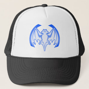 Bat Blue In het MUSEUM Zazzle Gifts Trucker Pet