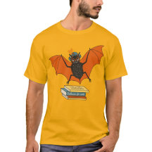 Bat Book Lover Grappige Halloween