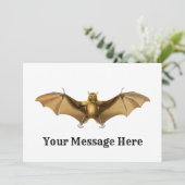 bat cadeau kaart (Staand voorkant)