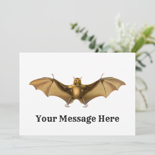  bat cadeau kaart (Staand voorkant)