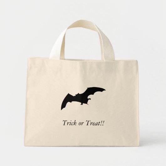 Bat Canvas tas 2-2010, Trick or treat! (Voorkant)