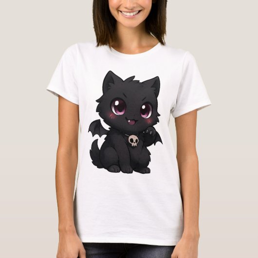 - "Bat Cat Blaze" T-shirt (Voorkant)