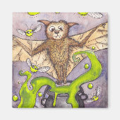 Bat & Cauldron Magnet (Voorkant)