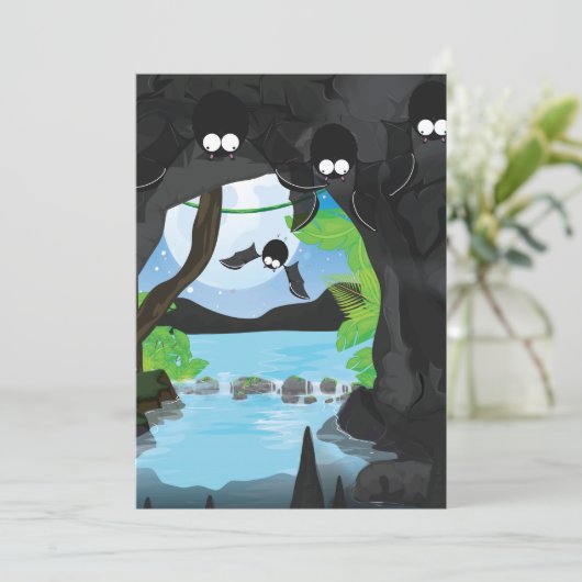 Bat Cave Kaart (Staand voorkant)