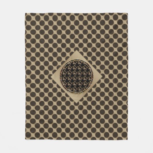 Bat Chinese Sybol Fleece Blanket (Voorkant)