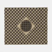 Bat Chinese Sybol Fleece Blanket (Voorkant (Horizontaal))