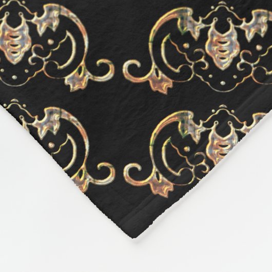 Bat Chinese Sybol Fleece Blanket (Hoek)