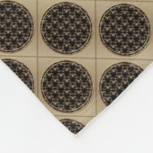 Bat Chinese Symbol Fleece Blanket Deken (Hoek)