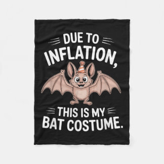 Bat Costume T-shirt_3.png Fleece Deken