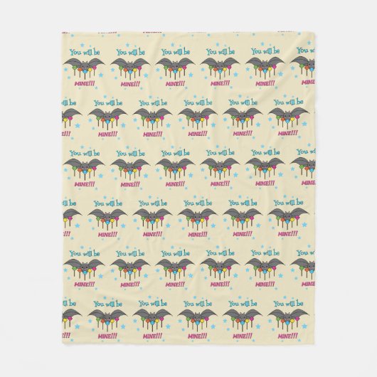Bat Craving Lollipops Fleece Deken (Voorkant)