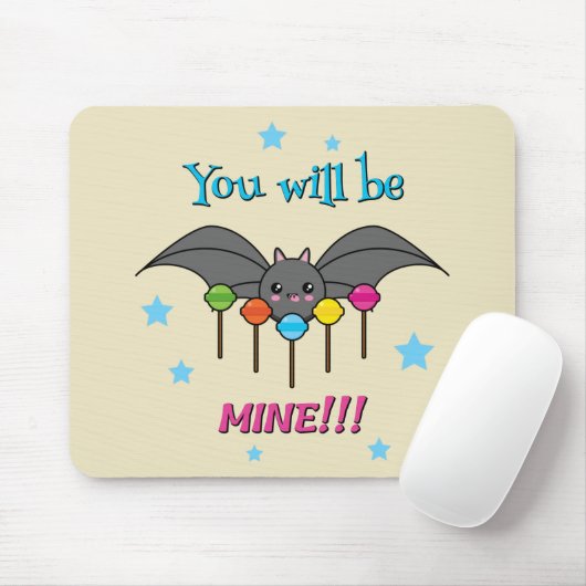 Bat Craving Lollipops Muismat (Met muis)