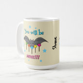 Bat Craving Lollipops | Naam toevoegen Koffiemok (Voorkant links)