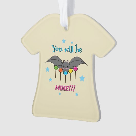 Bat Craving Lollipops Ornament (voorkant)