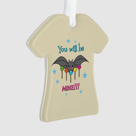 Bat Craving Lollipops Ornament (voorkant)
