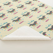 Bat Craving Lollipops Sherpa Deken (3/4)