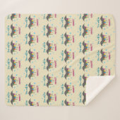 Bat Craving Lollipops Sherpa Deken (Voorkant (horizontaal))