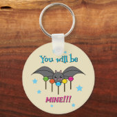 Bat Craving Lollipops Sleutelhanger (Voorkant)